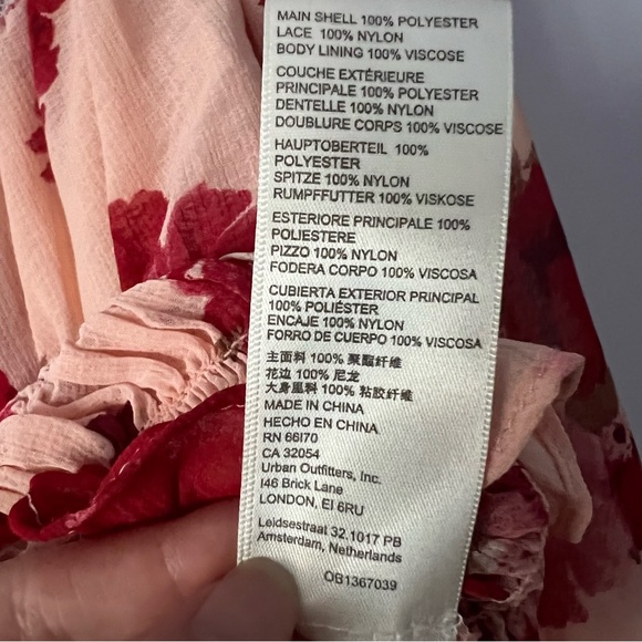 NWT Free People Daphne Cropped Smocked Romantic Blouse - Picture 13 of 15